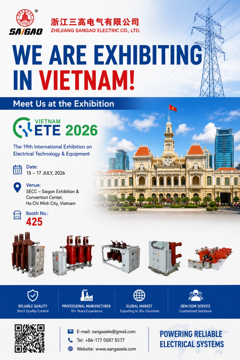 SANGAO neemt deel aan de Vietnam ETE & Greenergy Expo 2026